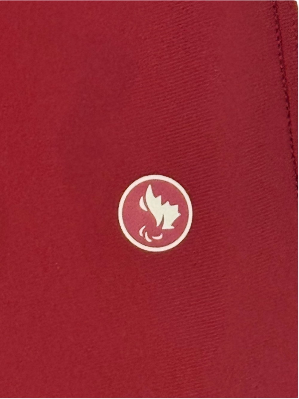 Lululemon Team Canada 2024 Paris Olympics Red Joggers Size Medium - Picture 6 of 13